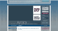 Desktop Screenshot of gatwick.arorahotels.com